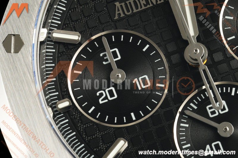 Audemars Piguet - Royal Oak 26240ST Gain Weight 41mm SS/RU Black SWF Dial DDF DD4401