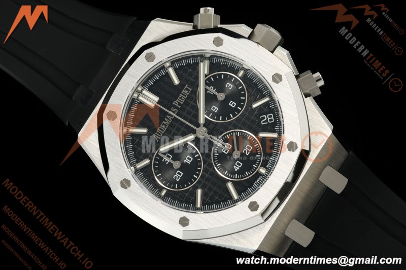 Audemars Piguet - Royal Oak 26240ST Gain Weight 41mm SS/RU Black SWF Dial DDF DD4401