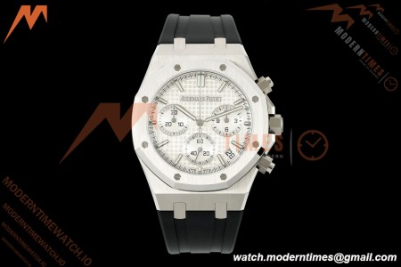 Audemars Piguet - Royal Oak 26240ST 41mm SS/RU White SWF Dial DDF DD4401