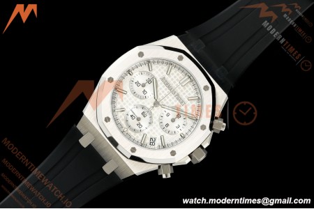Audemars Piguet - Royal Oak 26240ST 41mm SS/RU White SWF Dial DDF DD4401