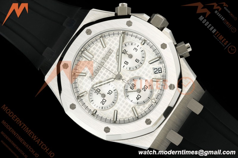 Audemars Piguet - Royal Oak 26240ST 41mm SS/RU White SWF Dial DDF DD4401