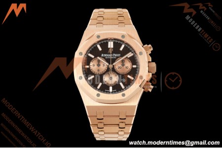 Audemars Piguet - Royal Oak Chronograph 26331OR 41mm RG/RG Brown APSF A2385 | 오데마 피게 - 로얄 오크 크로노그래프 26331OR 41mm RG/RG 브라운 APSF A2385