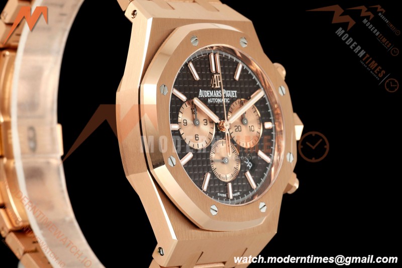 Audemars Piguet - Royal Oak Chronograph 26331OR 41mm RG/RG Brown APSF A2385 | 오데마 피게 - 로얄 오크 크로노그래프 26331OR 41mm RG/RG 브라운 APSF A2385
