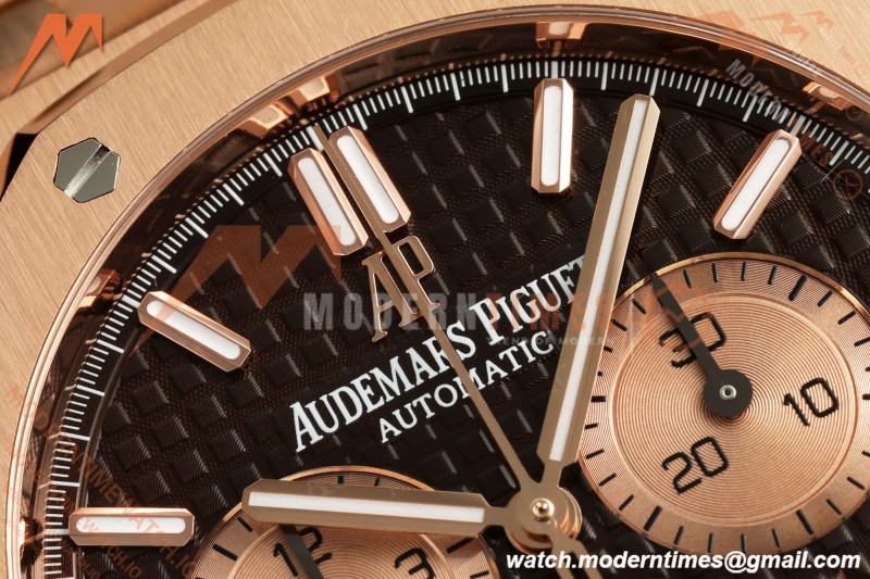 Audemars Piguet - Royal Oak Chronograph 26331OR 41mm RG/RG Brown APSF A2385 | 오데마 피게 - 로얄 오크 크로노그래프 26331OR 41mm RG/RG 브라운 APSF A2385