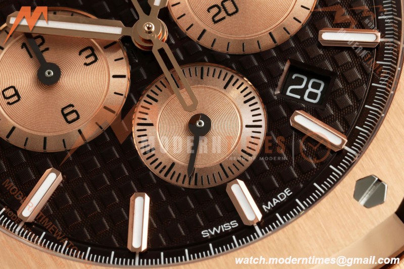 Audemars Piguet - Royal Oak Chronograph 26331OR 41mm RG/RG Brown APSF A2385 | 오데마 피게 - 로얄 오크 크로노그래프 26331OR 41mm RG/RG 브라운 APSF A2385