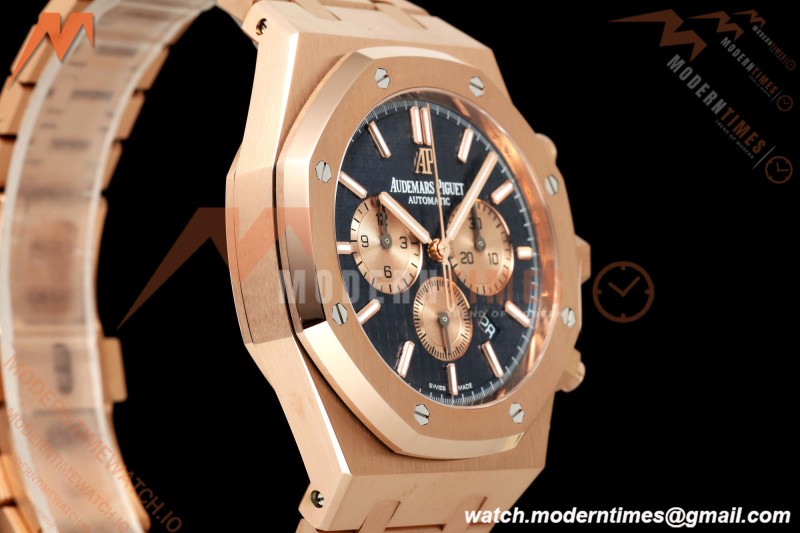 Audemars Piguet - Royal Oak Chronograph 26331OR 41mm RG/RG Blue APSF A2385