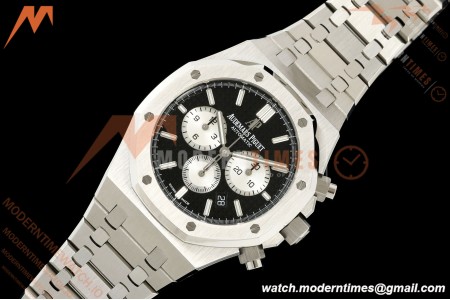 Audemars Piguet - Royal Oak Chrono 26331ST 41mm SS/SS Black APSF A2385 | 오데마 피게 - 로얄 오크 크로노 26331ST 41mm SS/SS 블랙 APSF A2385