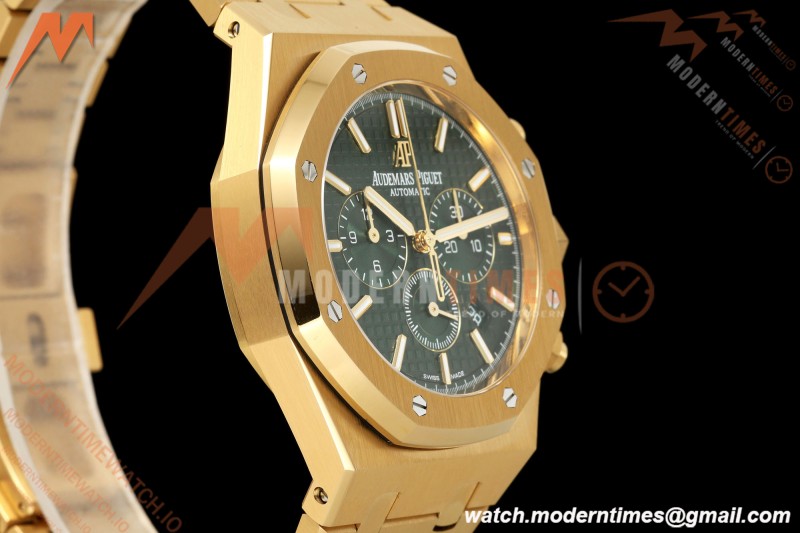 Audemars Piguet - Royal Oak Chrono 26331BA 41mm YG/YG Green APSF A2385