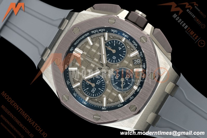 Audemars Piguet - Royal Oak Offshore Chronograph 43mm 26420IO SS/CER/RU Gry/Blu APSF SA4401