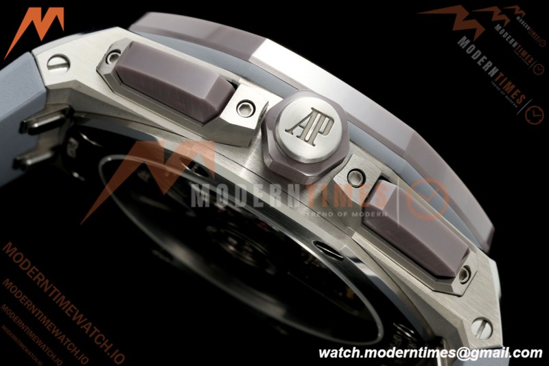 Audemars Piguet - Royal Oak Offshore Chronograph 43mm 26420IO SS/CER/RU Gry/Blu APSF SA4401