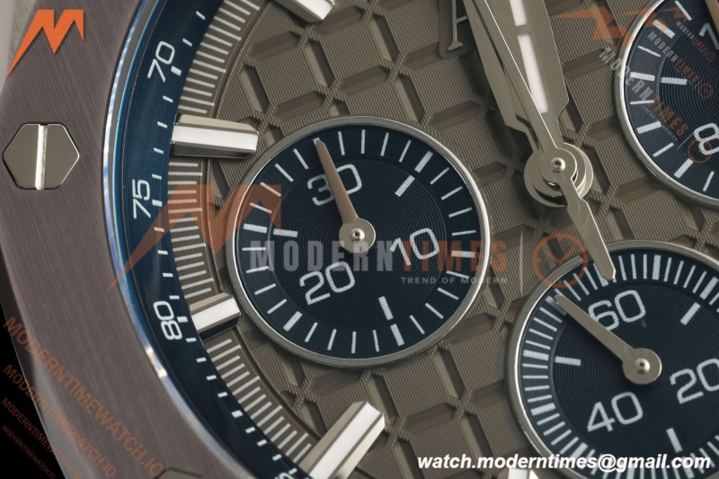 Audemars Piguet - Royal Oak Offshore Chronograph 43mm 26420IO SS/CER/RU Gry/Blu APSF SA4401