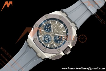 Audemars Piguet - Royal Oak Offshore Chronograph 43mm 26420IO SS/CER/RU Gry/Blu APSF SA4401