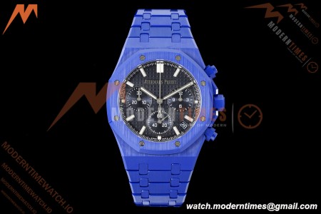 Audemars Piguet - Royal Oak Chrono 26240CE 41mm Blue Ceramic Blue Dial APSF SA4401