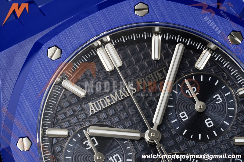 Audemars Piguet - Royal Oak Chrono 26240CE 41mm Blue Ceramic Blue Dial APSF SA4401