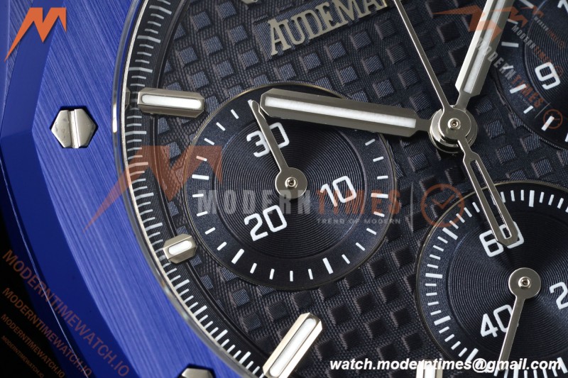 Audemars Piguet - Royal Oak Chrono 26240CE 41mm Blue Ceramic Blue Dial APSF SA4401