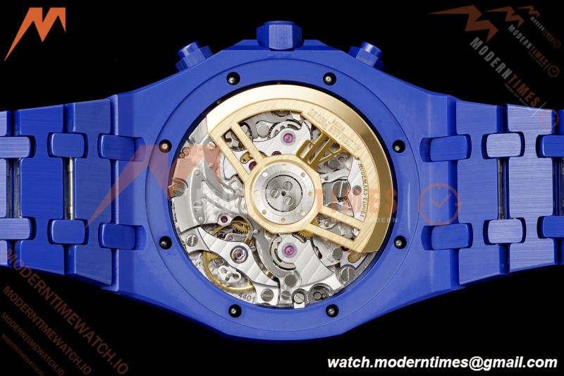 Audemars Piguet - Royal Oak Chrono 26240CE 41mm Blue Ceramic Blue Dial APSF SA4401