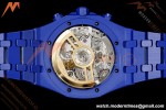 Audemars Piguet - Royal Oak Chrono 26240CE 41mm Blue Ceramic Blue Dial APSF SA4401