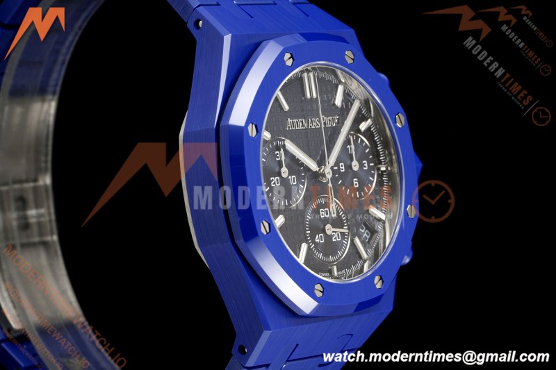 Audemars Piguet - Royal Oak Chrono 26240CE 41mm Blue Ceramic Blue Dial APSF SA4401