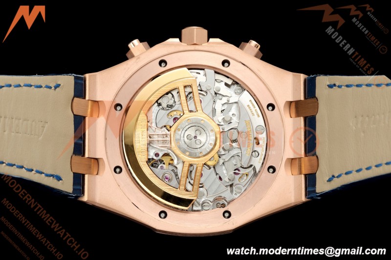 Audemars Piguet - Royal Oak Chrono 26239OR Gain Weight 41mm RG/LE SWF Blue Dial DDF DD4401