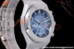 Audemars Piguet - Royal Oak Chrono 26240BC Gain Weight 41mm Frosted SS/SS SWF Blue Dial DDF DD4401