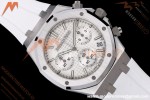 Audemars Piguet - Royal Oak 26240ST 41mm SS/WHT/RU White SWF Dial DDF DD4401 | 오데마피게 - 로열오크 26240ST 41mm SS/WHT/RU 화이트 SWF 다이얼 DDF DD4401