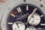 Audemars Piguet - Royal Oak Chrono 26331BC Frosted 41mm SS/SS Purple APWF Cal.2385 Mod