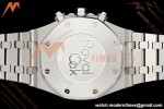 Audemars Piguet - Royal Oak Chrono 26331BC Frosted 41mm SS/SS Blue APWF Cal.2385 Mod | 오데마 피게 – 로열 오크 크로노 26331BC 프로스테드 41mm SS/SS 블루 APWF공장 Cal.2385 개조버전