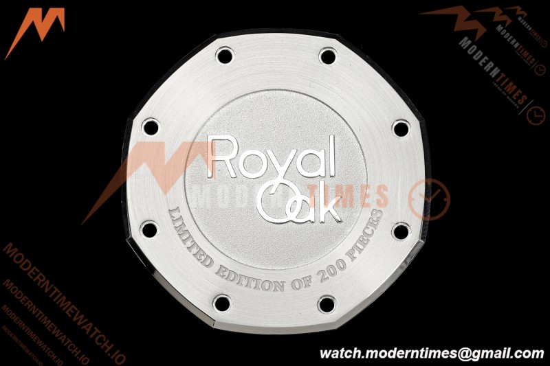 Audemars Piguet - Royal Oak Chrono 26331BC Frosted 41mm SS/SS Blue APWF Cal.2385 Mod | 오데마 피게 – 로열 오크 크로노 26331BC 프로스테드 41mm SS/SS 블루 APWF공장 Cal.2385 개조버전