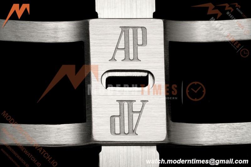 Audemars Piguet - Royal Oak Chrono 26331BC Frosted 41mm SS/SS Blue APWF Cal.2385 Mod | 오데마 피게 – 로열 오크 크로노 26331BC 프로스테드 41mm SS/SS 블루 APWF공장 Cal.2385 개조버전