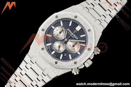 Audemars Piguet - Royal Oak Chrono 26331BC Frosted 41mm SS/SS Blue APWF Cal.2385 Mod