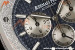 Audemars Piguet - Royal Oak Chrono 26331BC Frosted 41mm SS/SS Blue APWF Cal.2385 Mod | 오데마 피게 – 로열 오크 크로노 26331BC 프로스테드 41mm SS/SS 블루 APWF공장 Cal.2385 개조버전