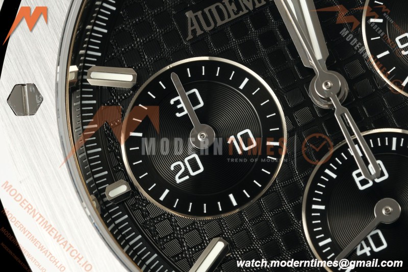 Audemars Piguet - Royal Oak 26240ST 50th Anniversary 41mm SS/RU Black SWF Dial DDF DD4401