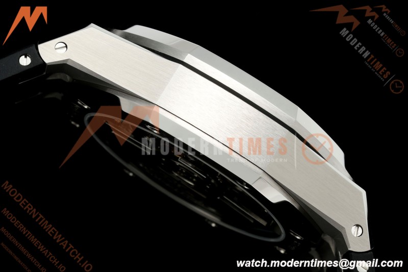 Audemars Piguet - Royal Oak 26240ST 50th Anniversary 41mm SS/RU Black SWF Dial DDF DD4401