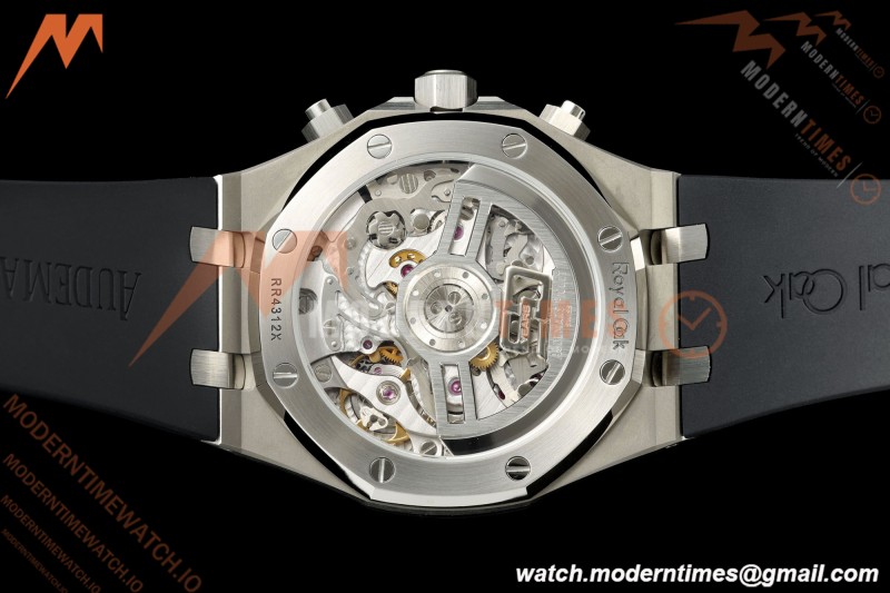Audemars Piguet - Royal Oak 26240ST 50th Anniversary 41mm SS/RU Black SWF Dial DDF DD4401