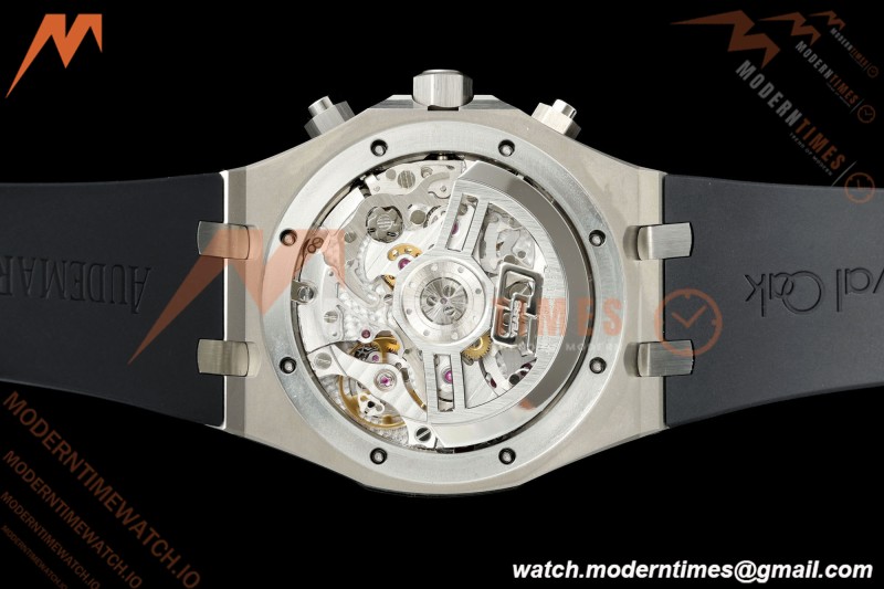 Audemars Piguet - Royal Oak 26240ST 50th Anniversary 41mm SS/RU Black SWF Dial DDF DD4401