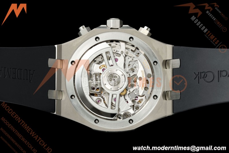 Audemars Piguet - Royal Oak 26240ST 50th Anniversary 41mm SS/RU Black SWF Dial DDF DD4401