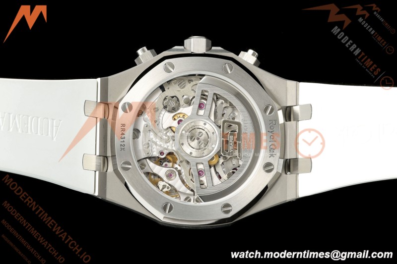 Audemars Piguet - Royal Oak 26240ST 50th Anniversary 41mm SS/RU White SWF Dial DDF DD4401