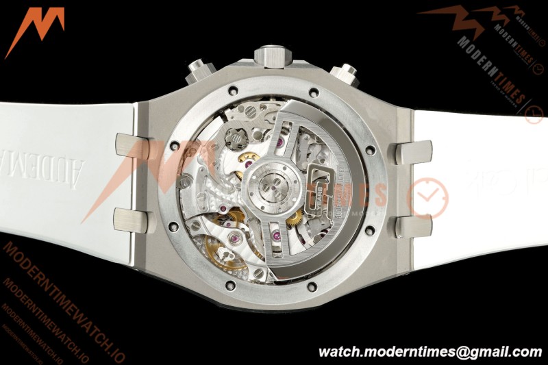 Audemars Piguet - Royal Oak 26240ST 50th Anniversary 41mm SS/RU White SWF Dial DDF DD4401