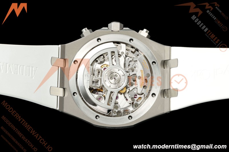Audemars Piguet - Royal Oak 26240ST 50th Anniversary 41mm SS/RU White SWF Dial DDF DD4401