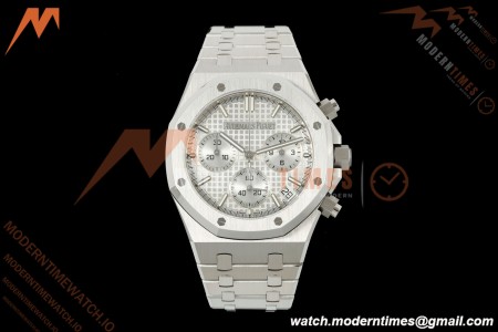 Audemars Piguet - Royal Oak 26240ST 50th Anniversary 41mm SS/SS White SWF Dial DDF DD4401