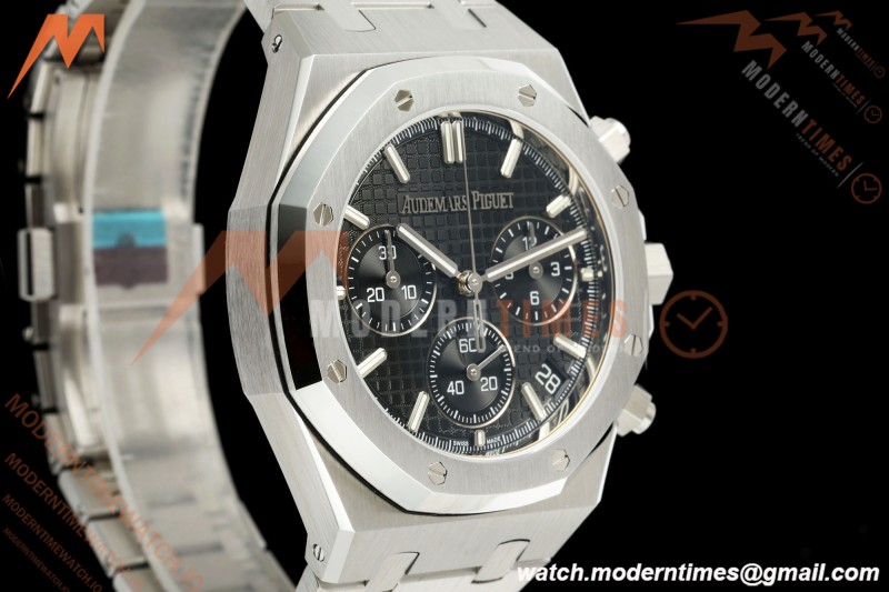 Audemars Piguet - Royal Oak 26240ST 50th Anniversary 41mm SS/SS Black SWF Dial DDF DD4401
