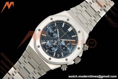 Audemars Piguet - Royal Oak 26240ST 50th Anniversary 41mm SS/SS blue SWF Dial DDF DD4401 | 오데마 피게 - 로열 오크 26240ST 50주년 기념 41mm SS/SS 블루 SWF 다이얼 DDF DD4401