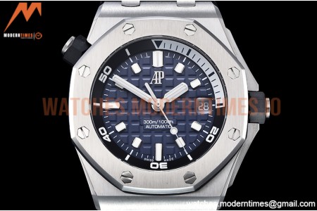 Audemars Piguet - Royal Oak Offshore Diver 15720 SS/RU Blue ZF A4308