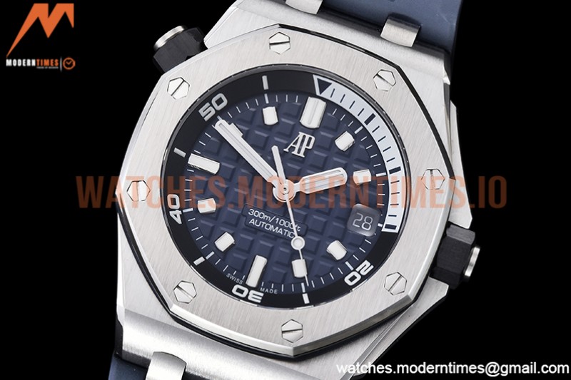 Audemars Piguet - Royal Oak Offshore Diver 15720 SS/RU Blue ZF A4308