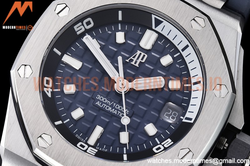 Audemars Piguet - Royal Oak Offshore Diver 15720 SS/RU Blue ZF A4308