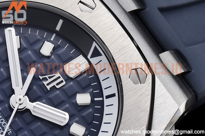 Audemars Piguet - Royal Oak Offshore Diver 15720 SS/RU Blue ZF A4308