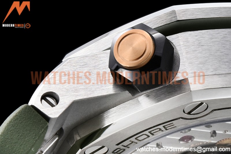 Audemars Piguet - Royal Oak Offshore Diver 15720 SS/RU Green ZF A4308