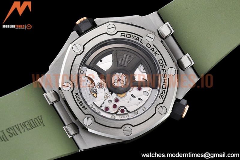 Audemars Piguet - Royal Oak Offshore Diver 15720 SS/RU Green ZF A4308