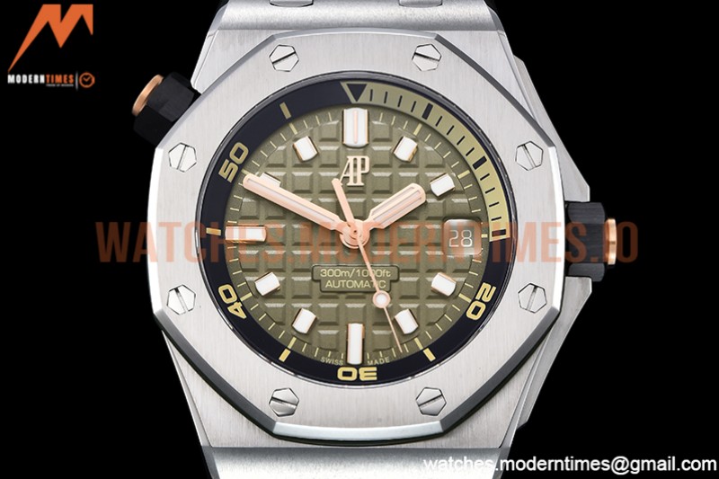 Audemars Piguet - Royal Oak Offshore Diver 15720 SS/RU Green ZF A4308