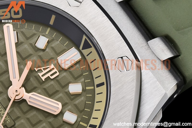 Audemars Piguet - Royal Oak Offshore Diver 15720 SS/RU Green ZF A4308